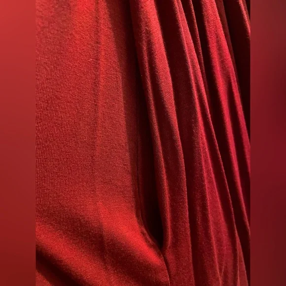 LONGYUAN Women's Short Sleeve Casual Dress with Pockets - Loose Fit - Picture 5 of 5